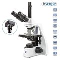 Euromex bScope 40X-2500X Trinocular Compound Microscope w/ 5MP USB 2 Digital Camera & E-plan IOS Objectives BS1153-EPLIC-5M